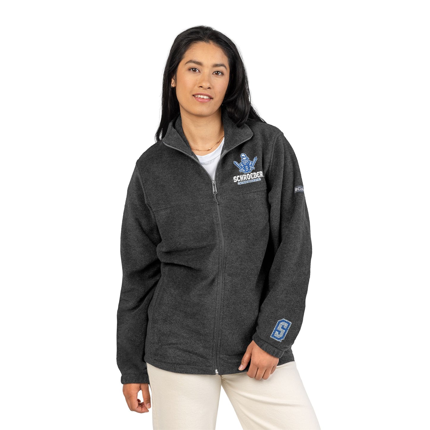 Schroeder Warriors Unisex Columbia Fleece Jacket (Embroidery)