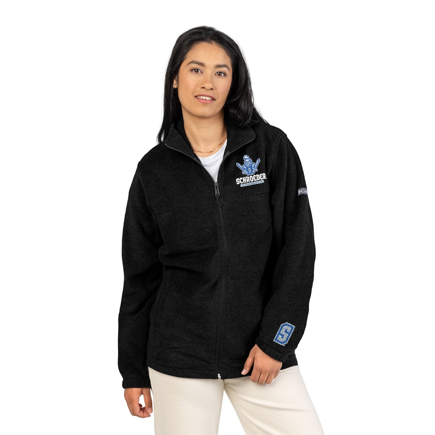 Schroeder Warriors Unisex Columbia Fleece Jacket (Embroidery)