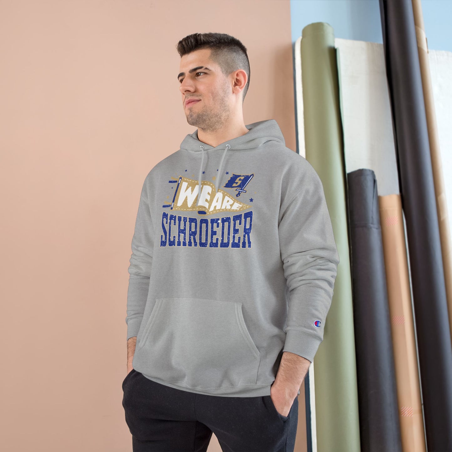 We Are Schroeder Unisex Champion Hoodie