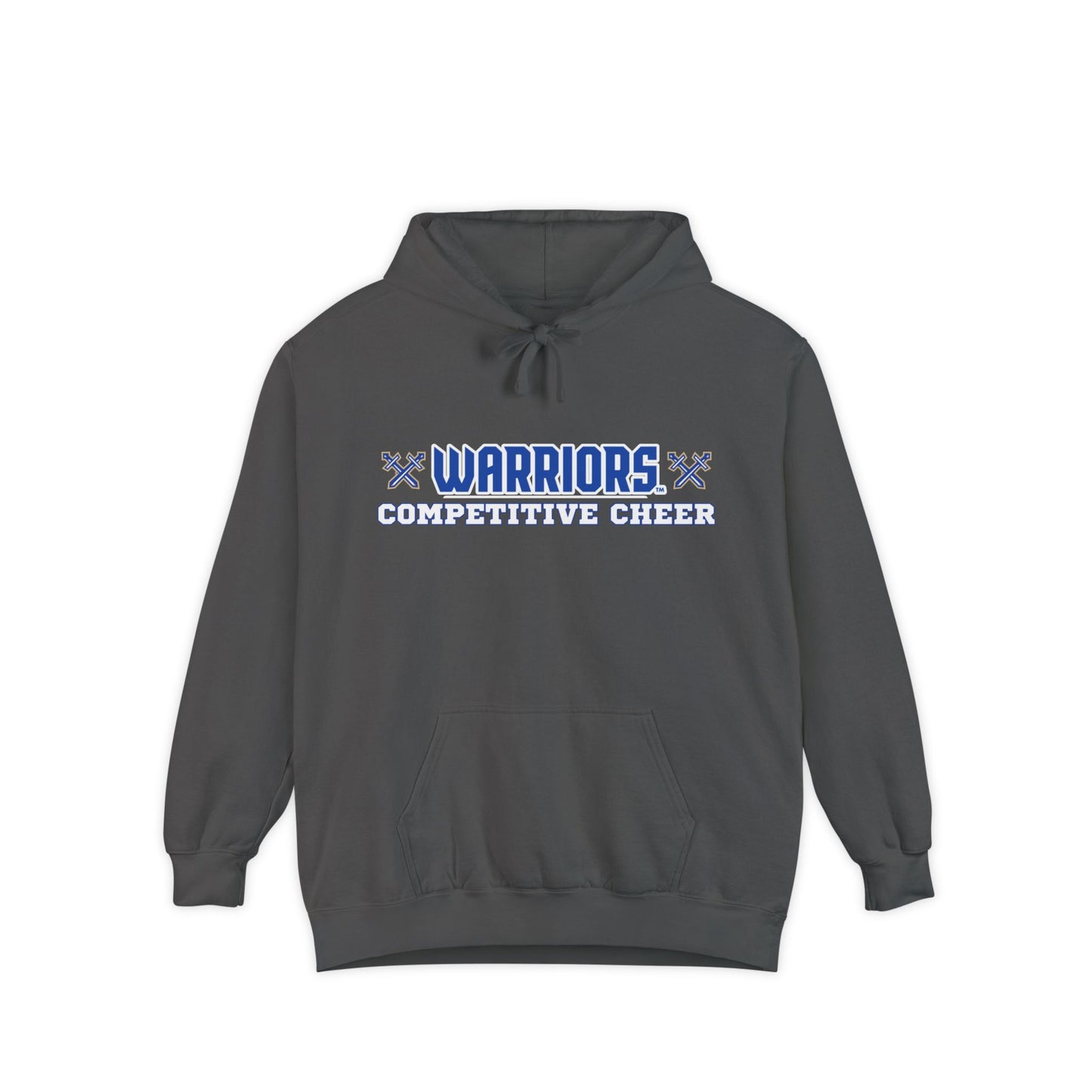 Warriors Competitive Cheer Unisex Comfort Colors Hoodie