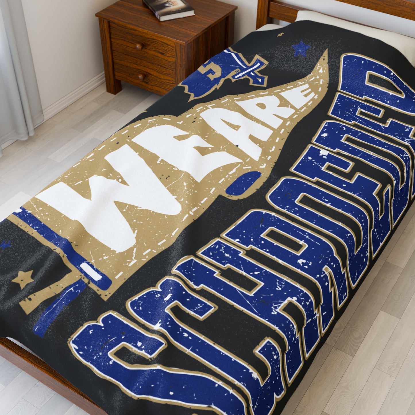 We Are Schroeder Velveteen Plush Blanket