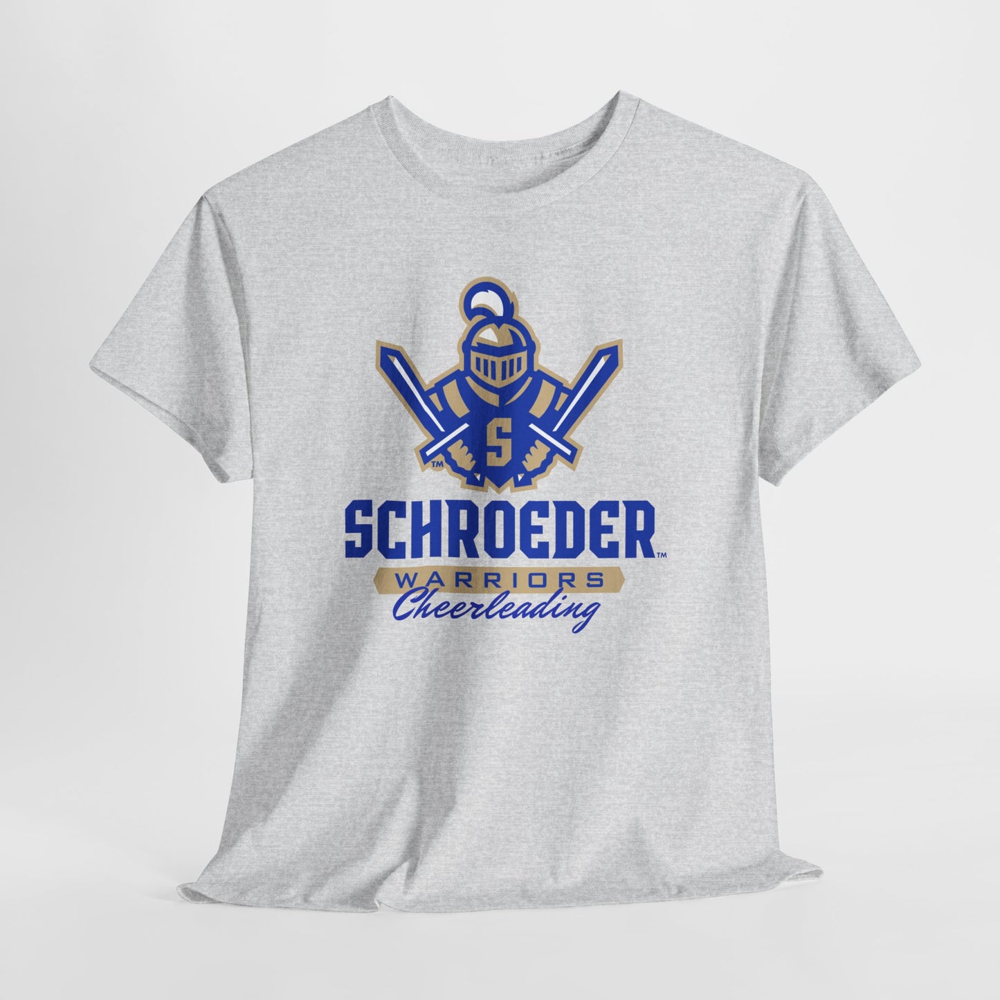 Schroeder Warriors Cheerleading Unisex Heavy Cotton Tee