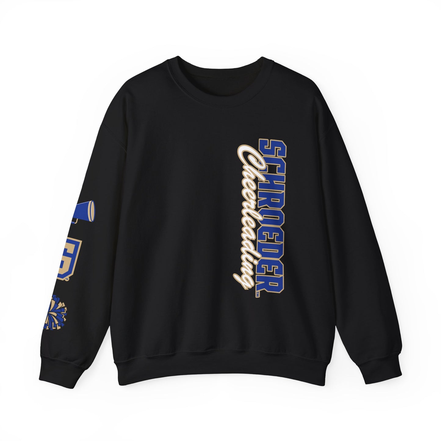 Schroeder Cheerleading Vertical Unisex Heavy Blend™ Crewneck Sweatshirt