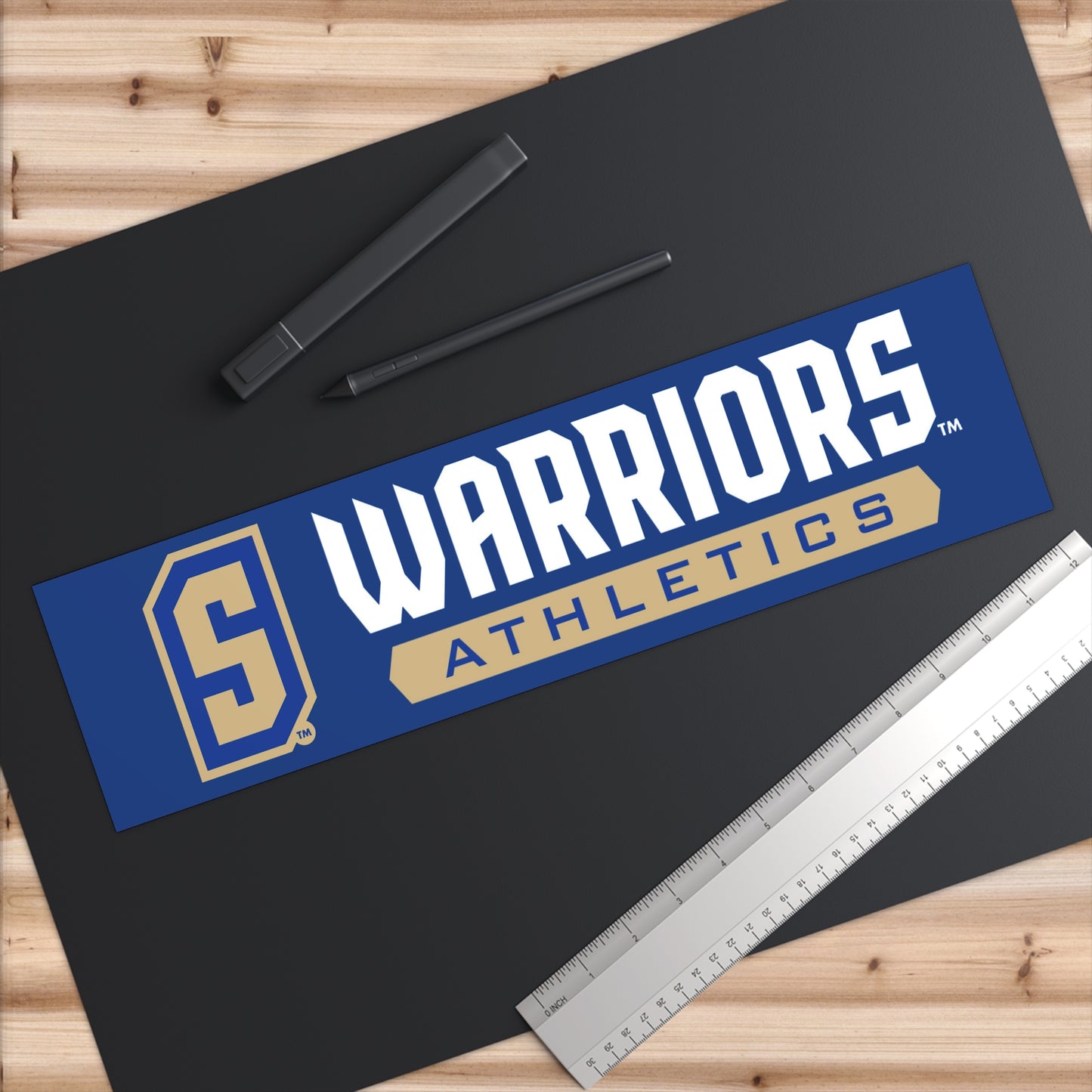 Warrior Athletics Bumper Sticker