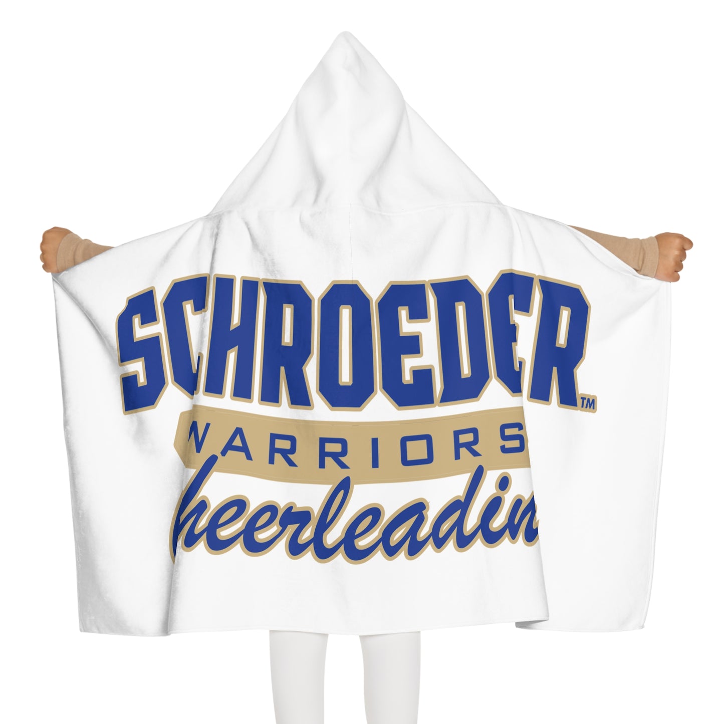 Schroeder Cheerleading Youth Hooded Towel