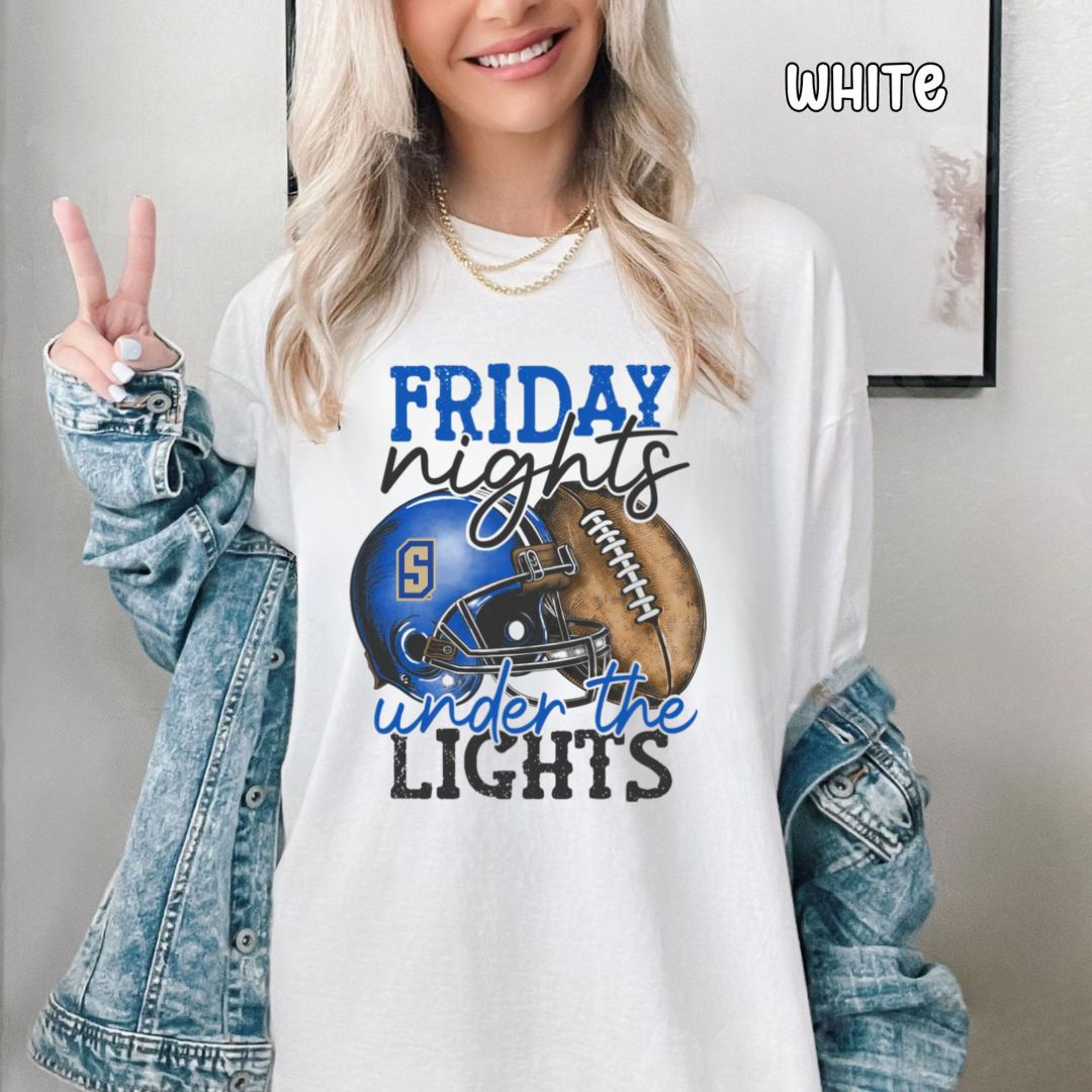 Friday Nights under the Lights Unisex Heavy Cotton Tee