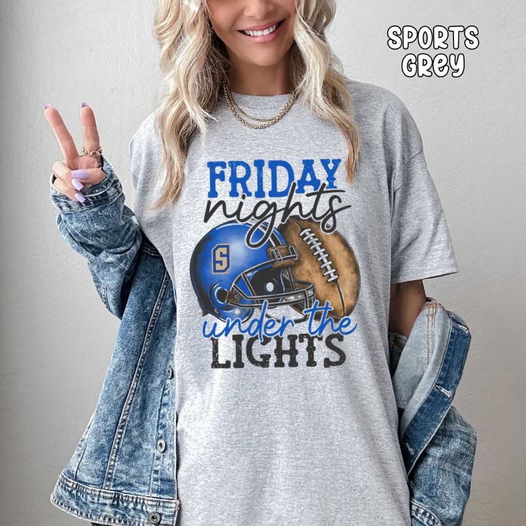 Friday Nights under the Lights Unisex Heavy Cotton Tee