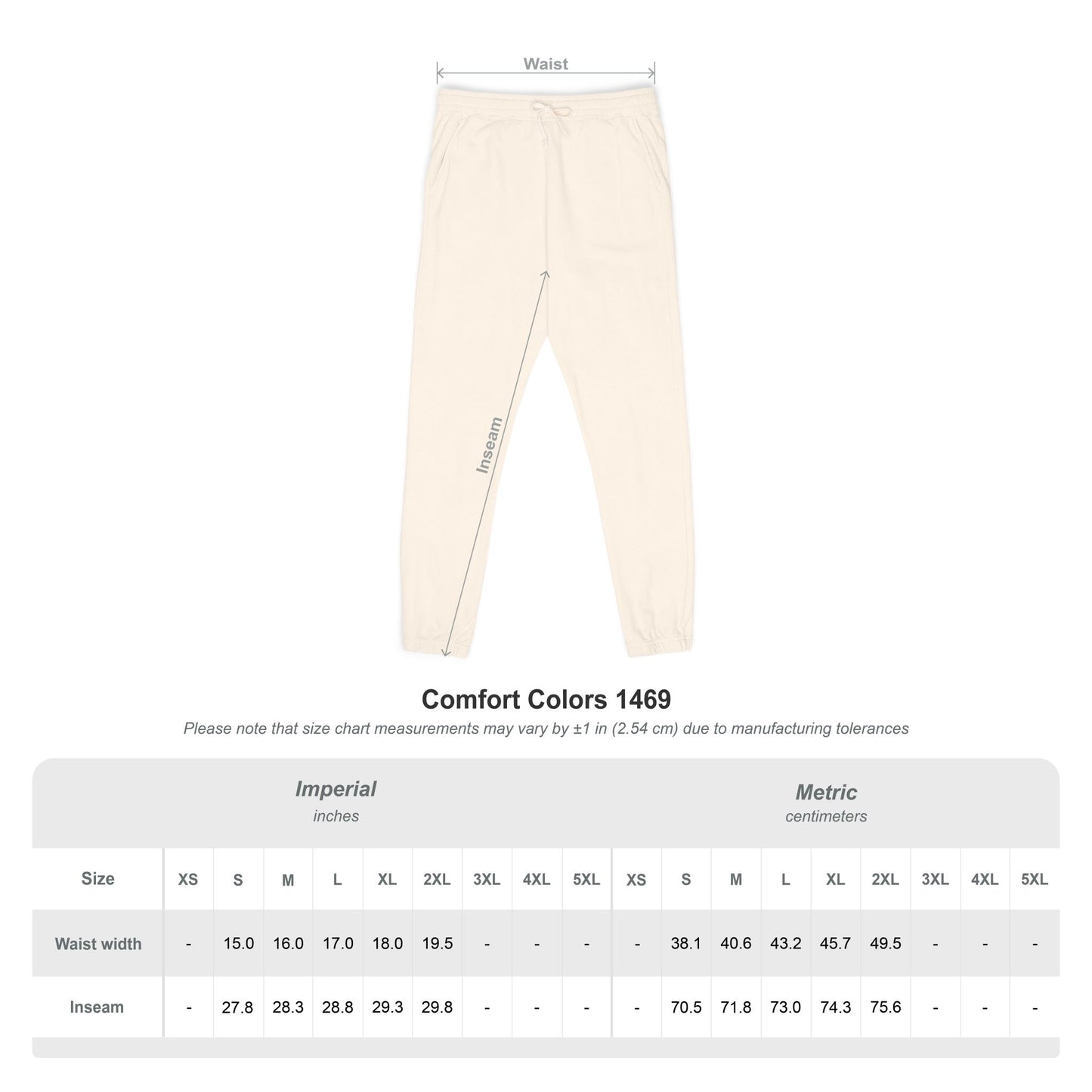 SHS Cheerleading Unisex Comfort Colors Fleece Sweatpants