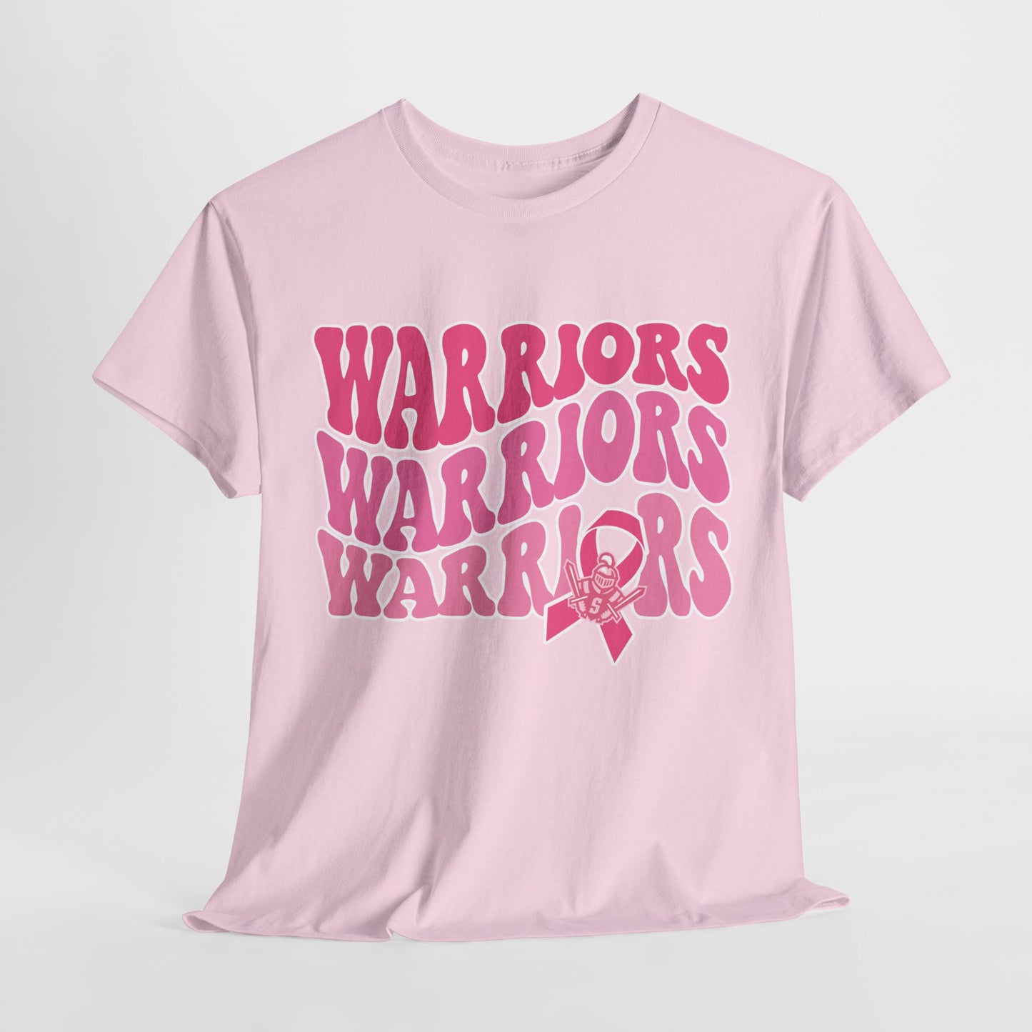 Warriors Wear Pink Unisex Heavy Cotton Tee