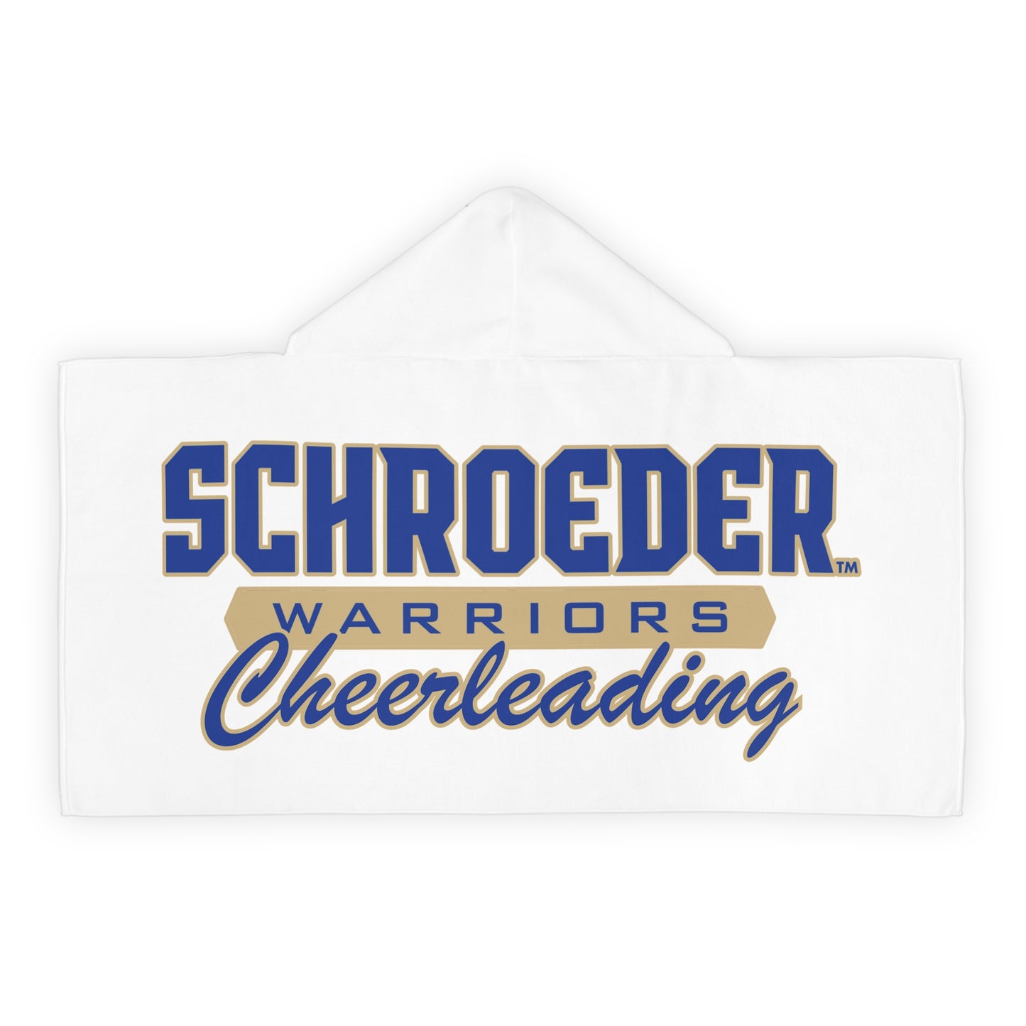 Schroeder Cheerleading Youth Hooded Towel