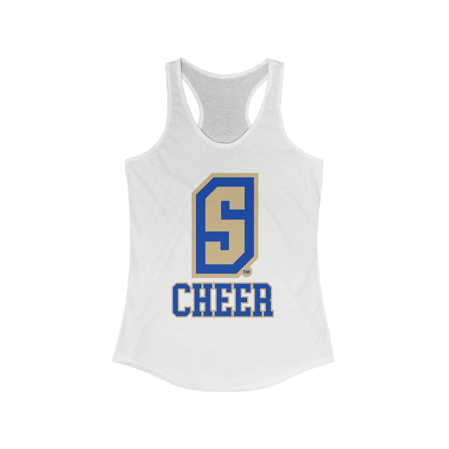 "S" Cheer Women's Ideal Racerback Tank