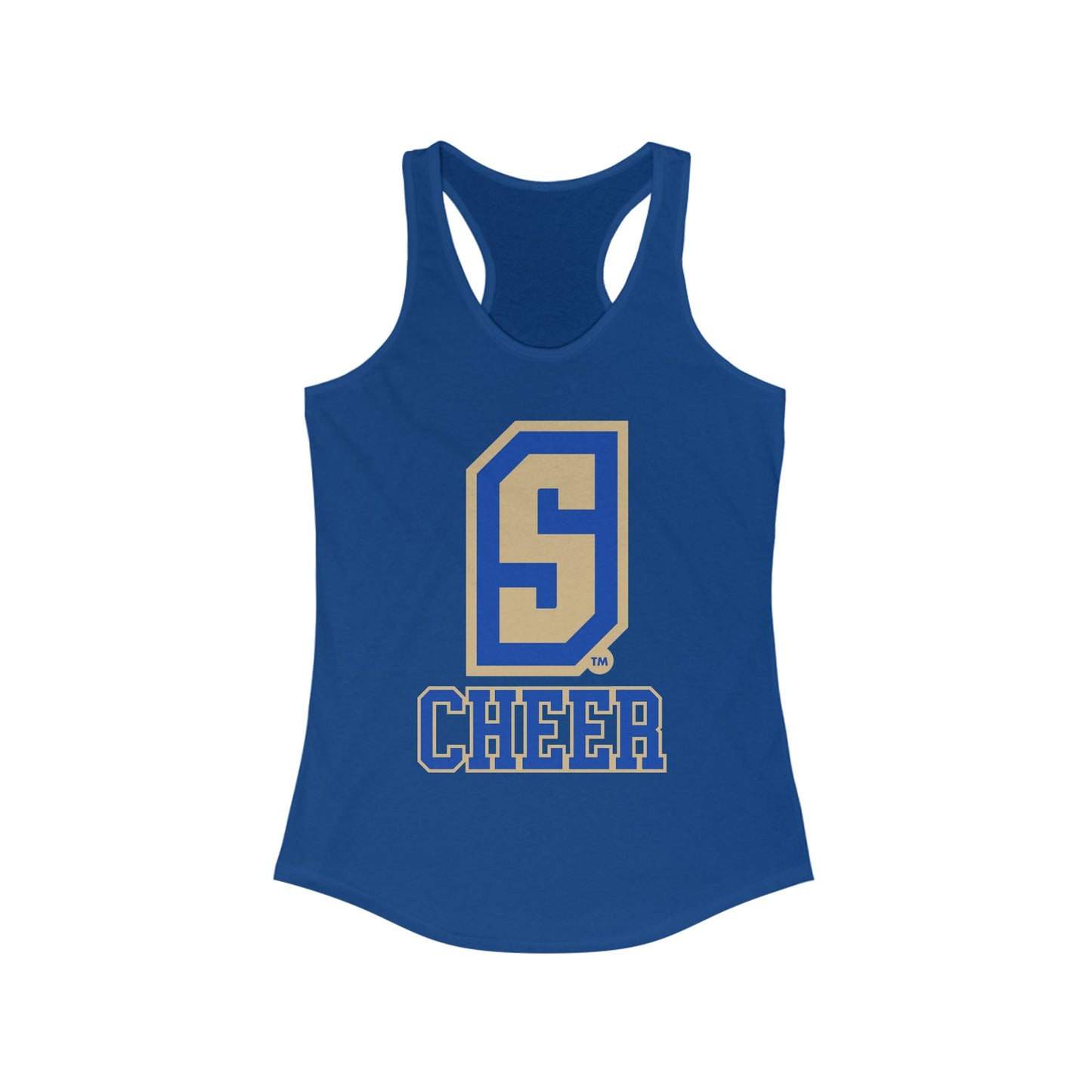 "S" Cheer Women's Ideal Racerback Tank
