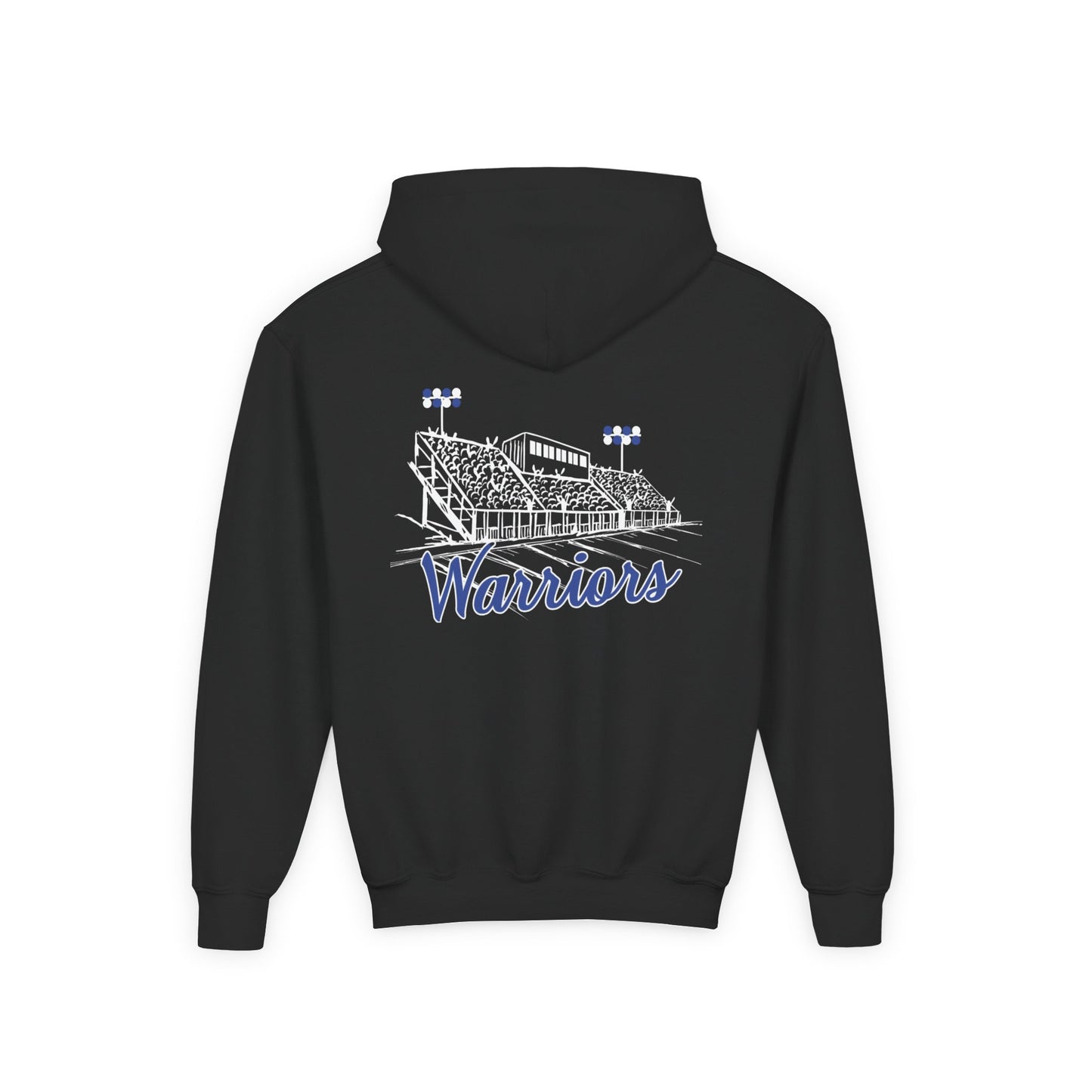 Warriors Stadium Youth Heavy Blend Hooded Sweatshirt