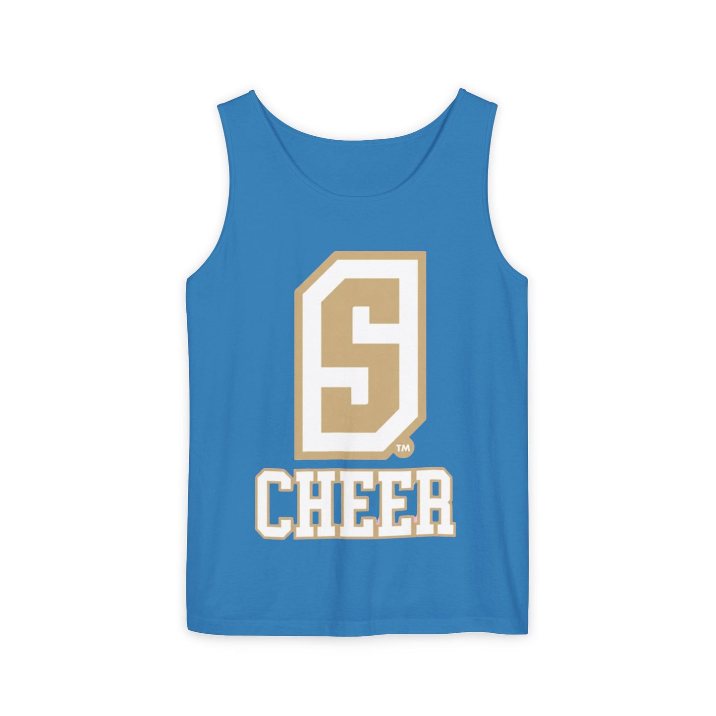 "S" Cheer Unisex Comfort Colors Tank Top