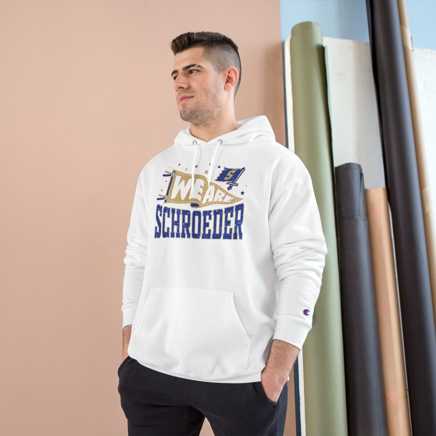 We Are Schroeder Unisex Champion Hoodie