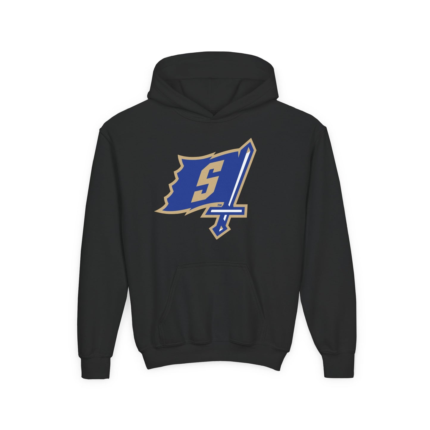 Warriors Stadium Youth Heavy Blend Hooded Sweatshirt