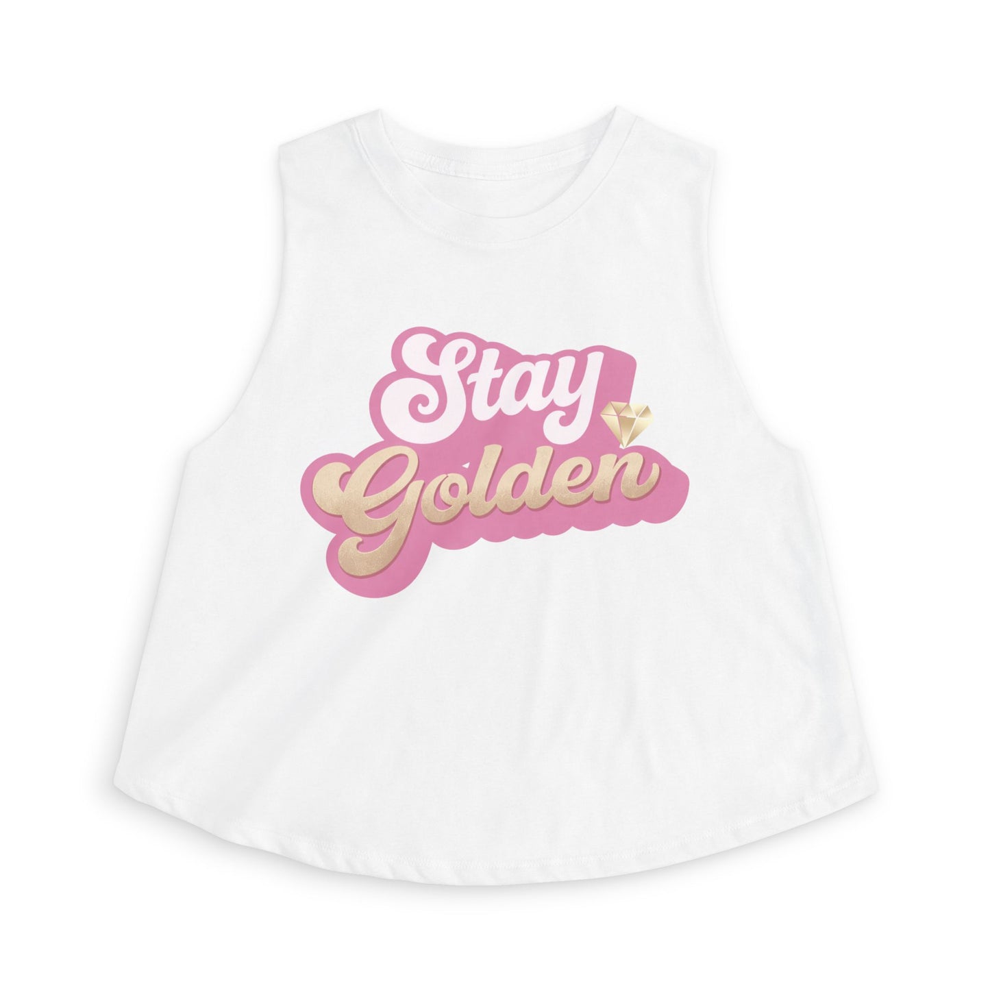 Stay Golden Women's Crop Top