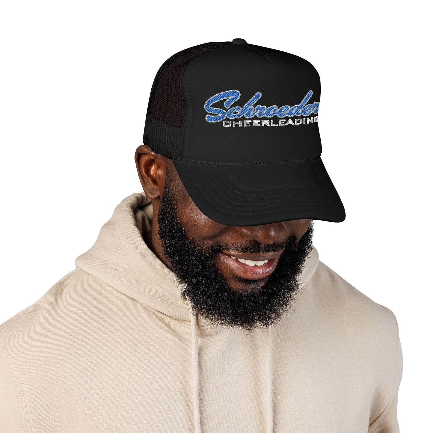 Schroeder Cheerleading Foam Trucker Hat (Embroidery)