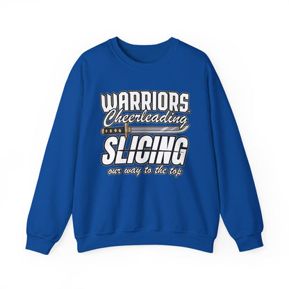 Slicing Our Way to the Top Unisex Heavy Blend™ Crewneck Sweatshirt