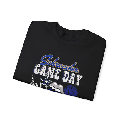 Schroeder Game Day Unisex Heavy Blend™ Crewneck Sweatshirt