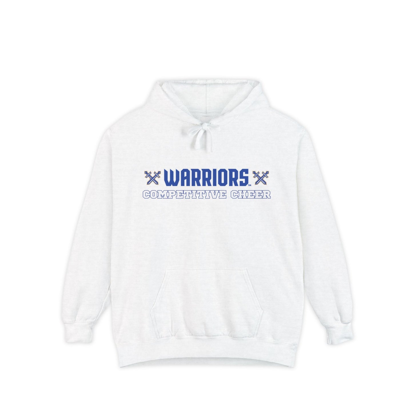 Warriors Competitive Cheer Unisex Comfort Colors Hoodie