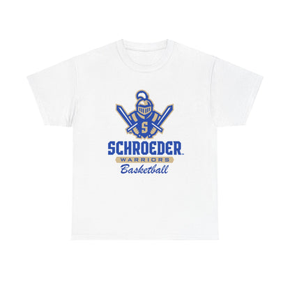 Schroeder Basketball Logo Unisex Heavy Cotton Tee