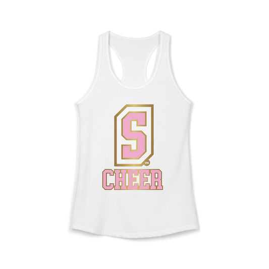Pink "S" Cheer Tank (MANDATORY for Varsity ONLY)