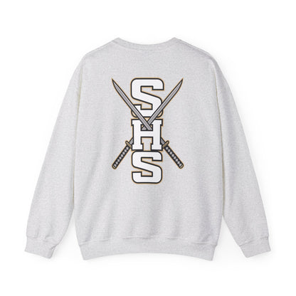 Slicing Our Way to the Top Unisex Heavy Blend™ Crewneck Sweatshirt