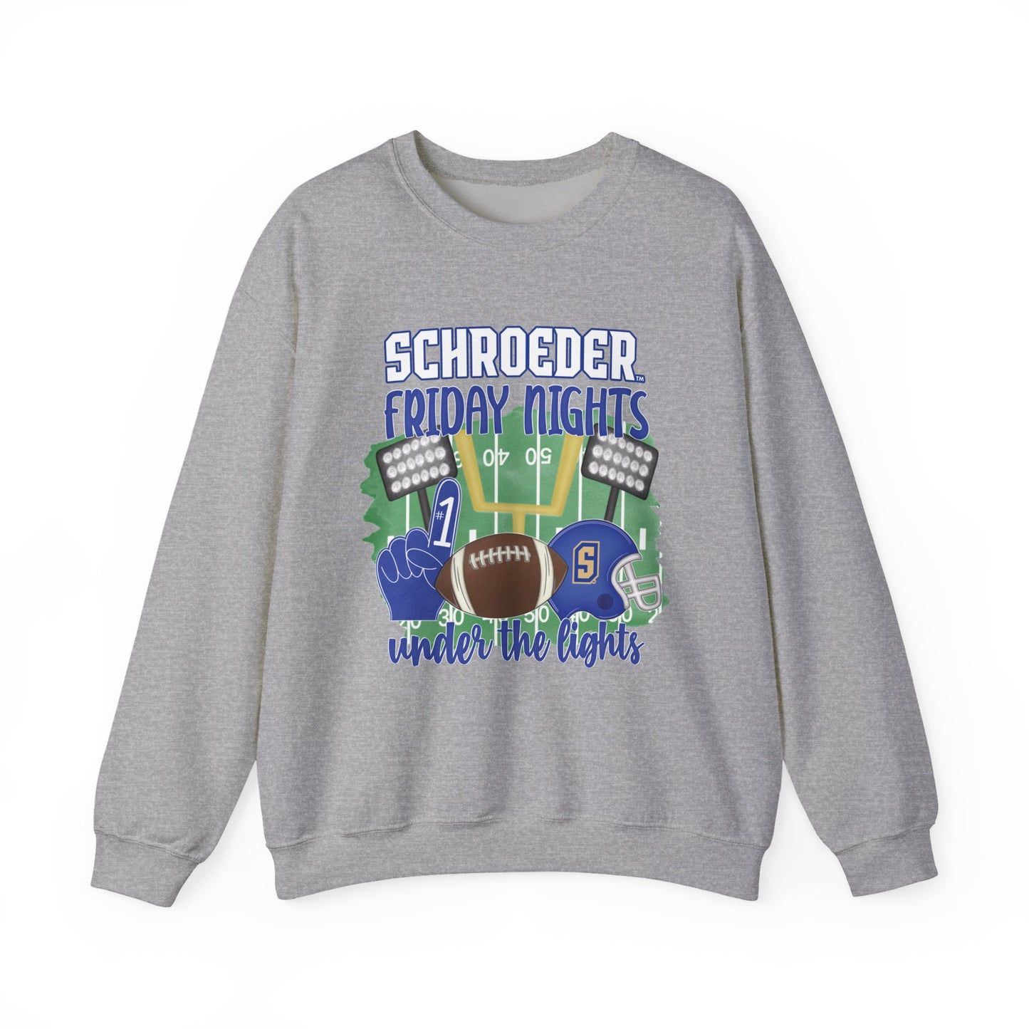 Schroeder Friday Night Lights Unisex Heavy Blend™ Crewneck Sweatshirt