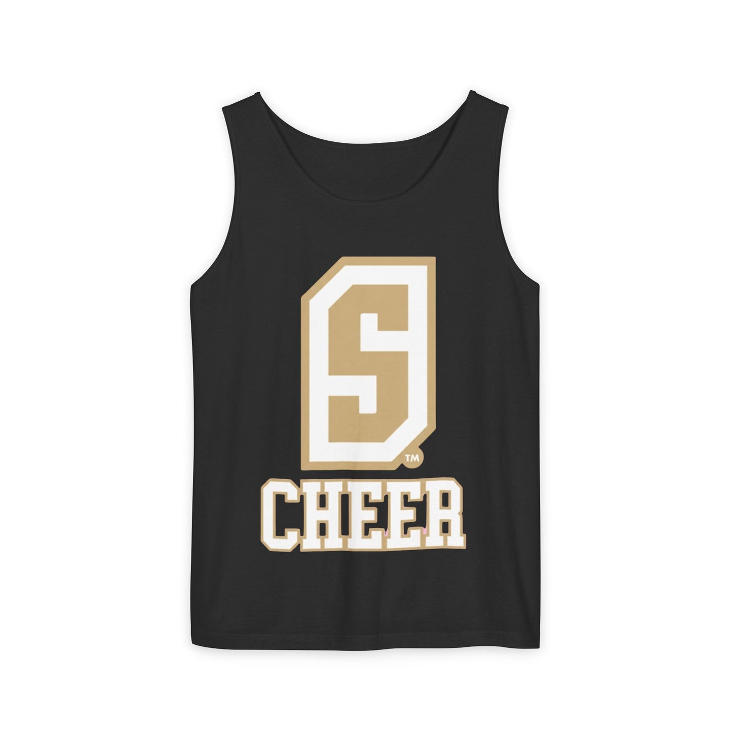 "S" Cheer Unisex Comfort Colors Tank Top