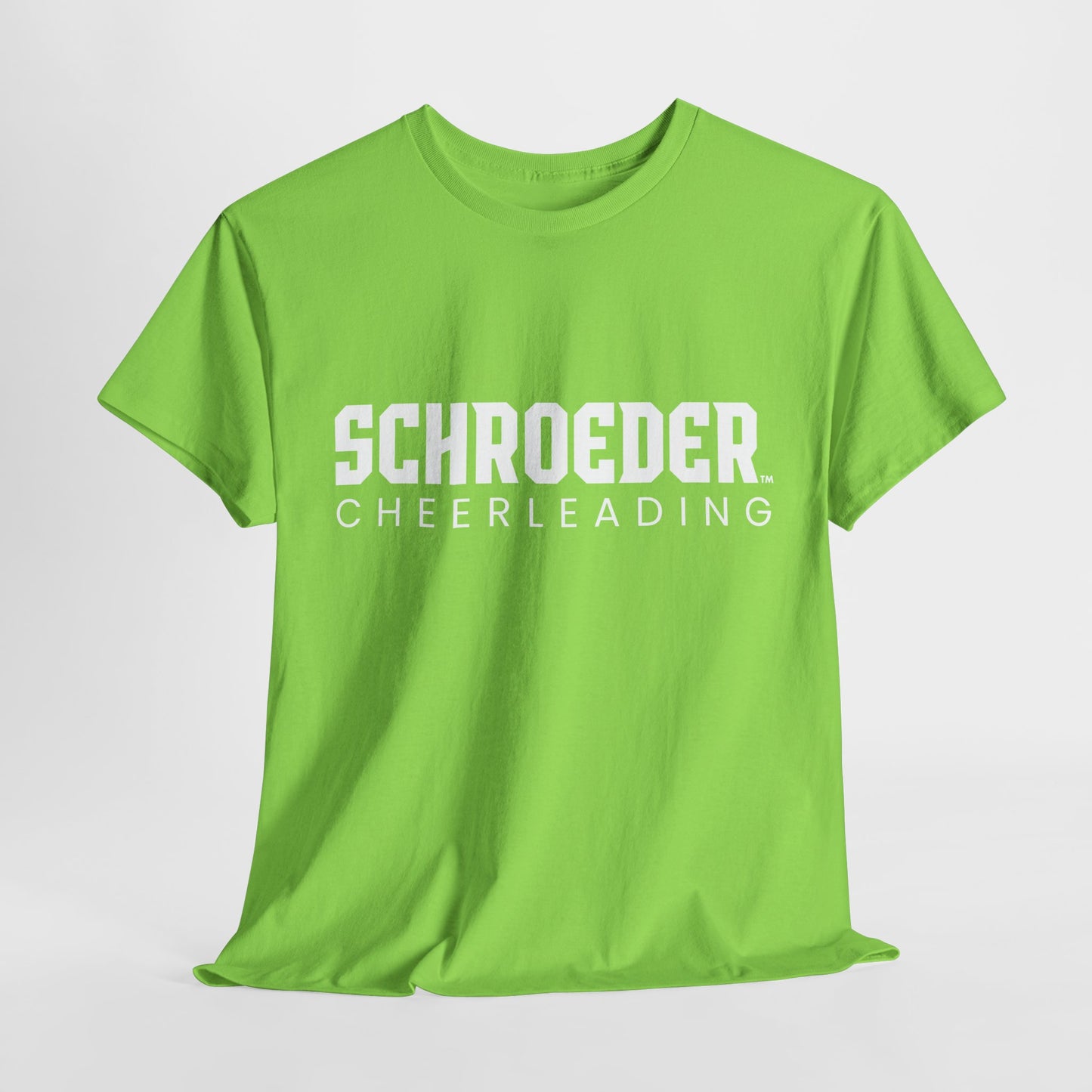 Schroeder Cheerleading Summer Unisex Heavy Cotton Tee