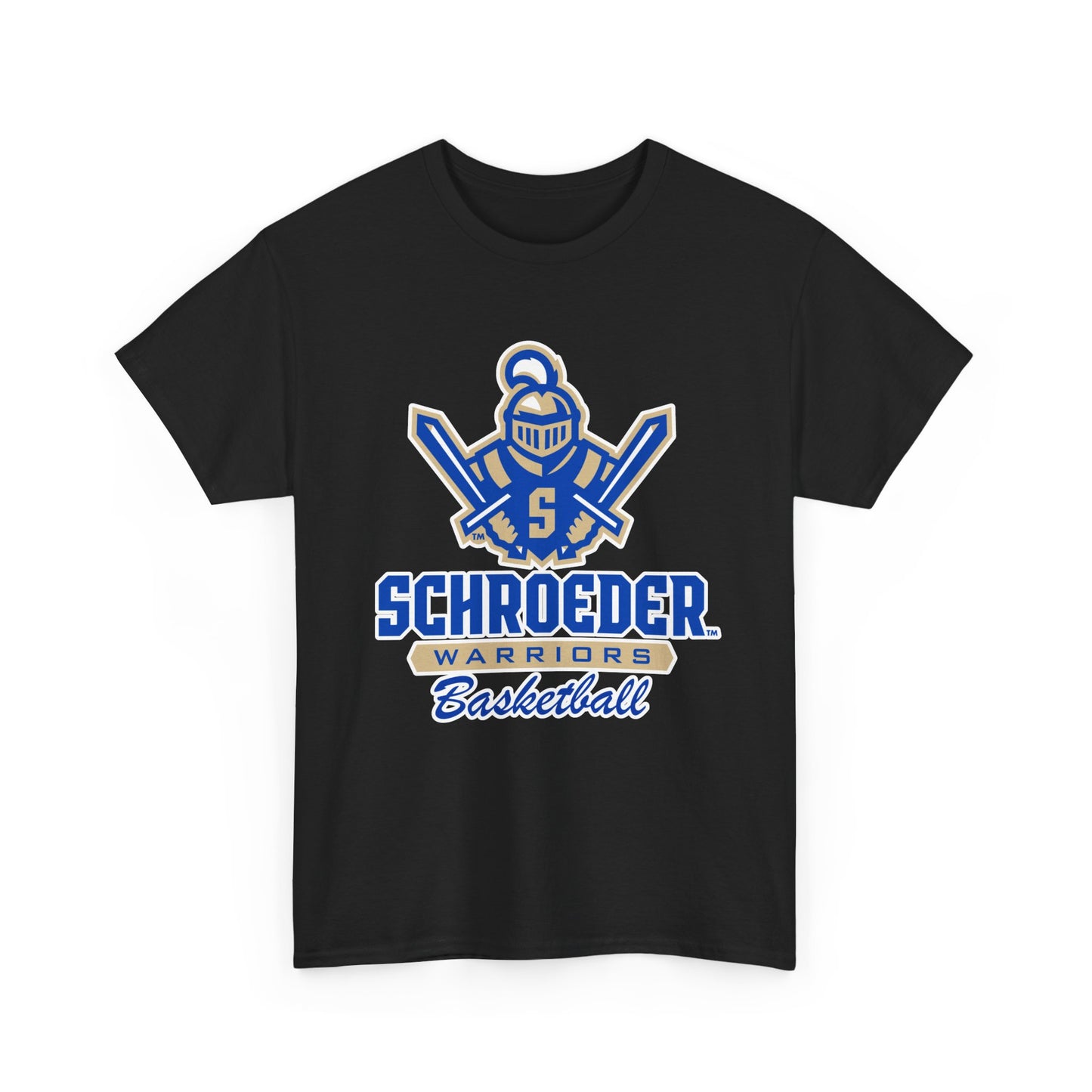 Schroeder Basketball Logo Unisex Heavy Cotton Tee