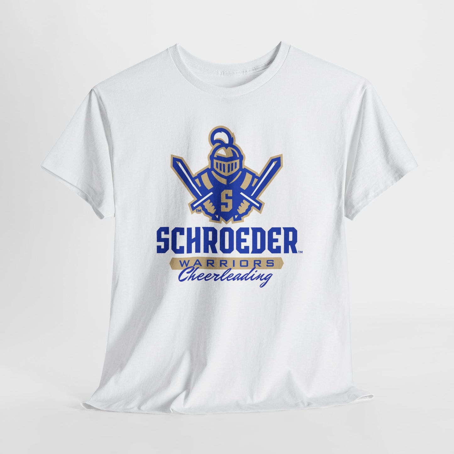 Schroeder Warriors Cheerleading Unisex Heavy Cotton Tee