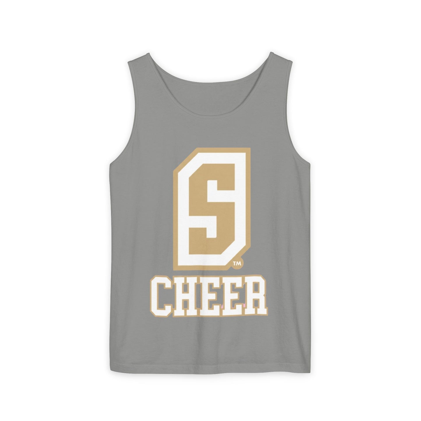 "S" Cheer Unisex Comfort Colors Tank Top
