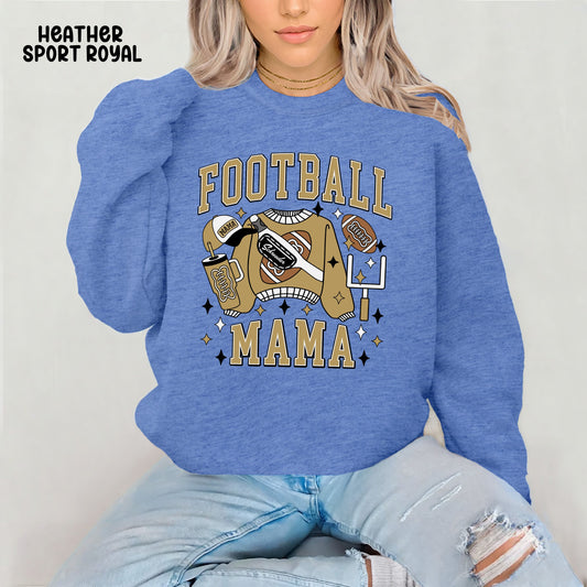 Football Mama Unisex Heavy Blend™ Crewneck Sweatshirt