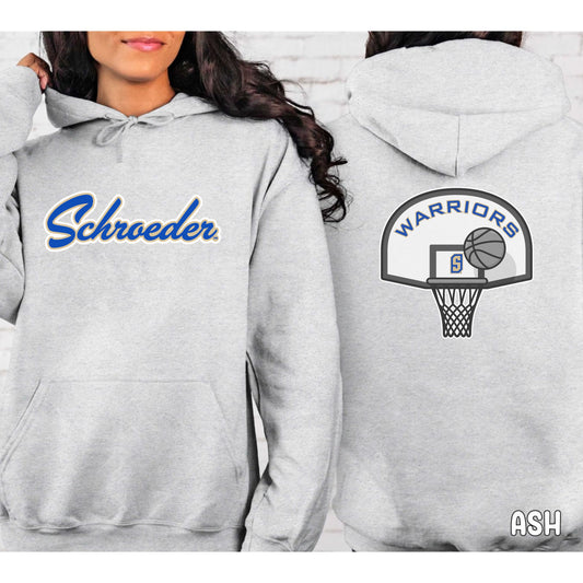 Schroeder Basketball Unisex Heavy Blend™ Hooded Sweatshirt