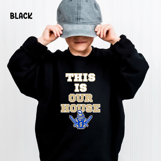 This is Our House Youth Crewneck Sweatshirt