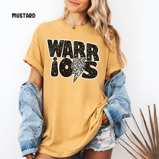 Warriors Colors Unisex Garment-Dyed T-shirt