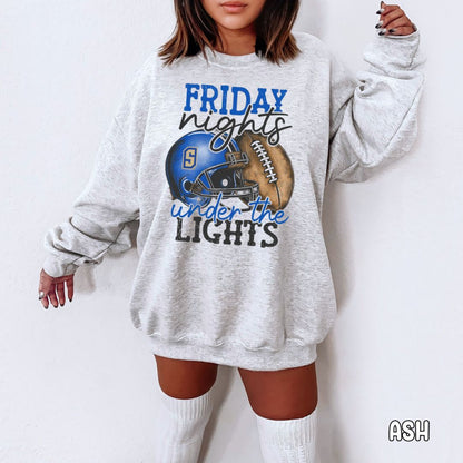 Friday Nights Under the Lights Unisex Heavy Blend™ Crewneck Sweatshirt