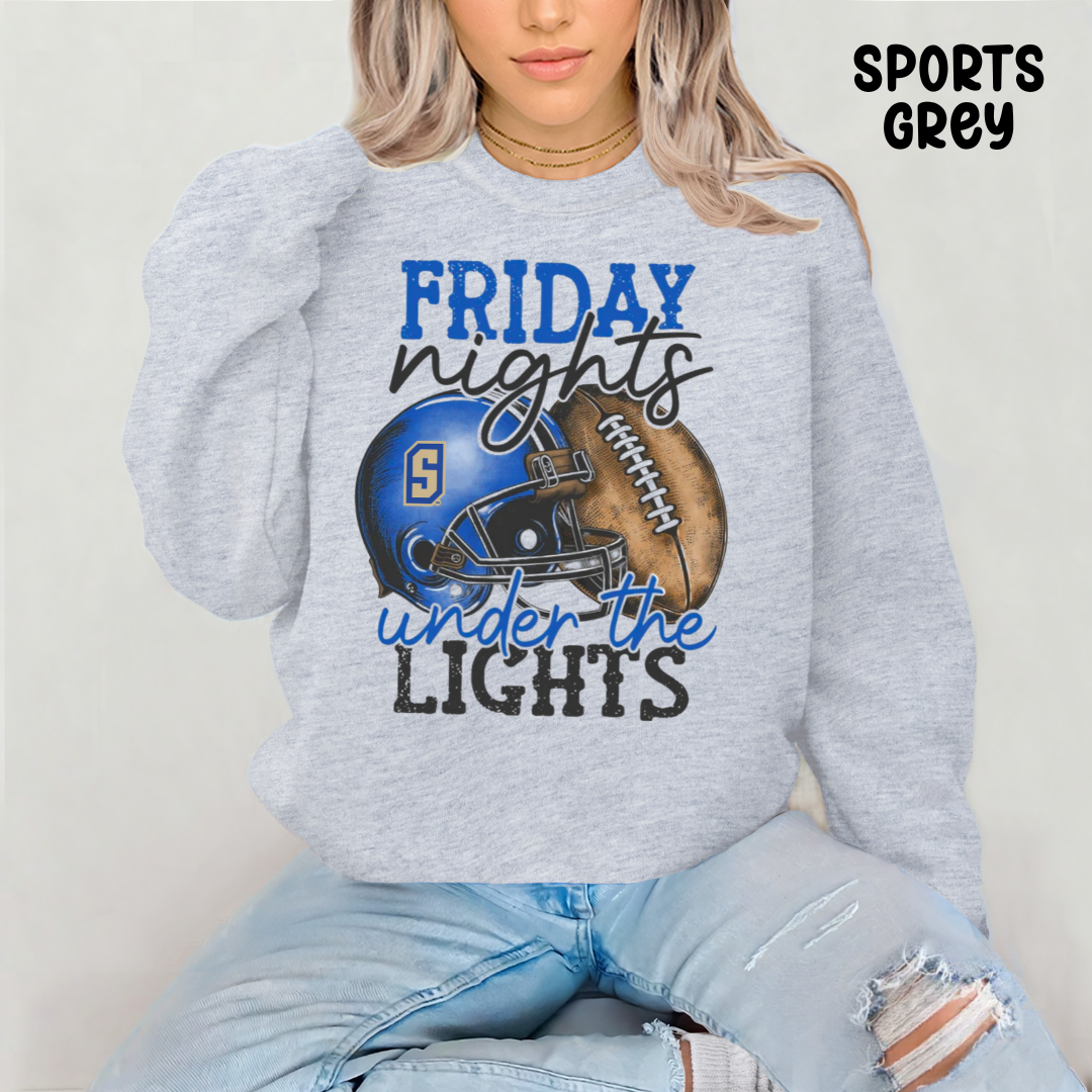 Friday Nights Under the Lights Unisex Heavy Blend™ Crewneck Sweatshirt
