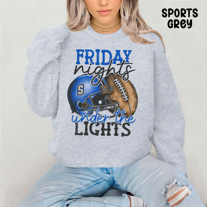 Friday Nights Under the Lights Unisex Heavy Blend™ Crewneck Sweatshirt
