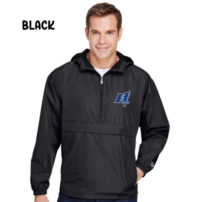 Schroeder Flag Champion Unisex Packable Anorak Jacket Embroidery