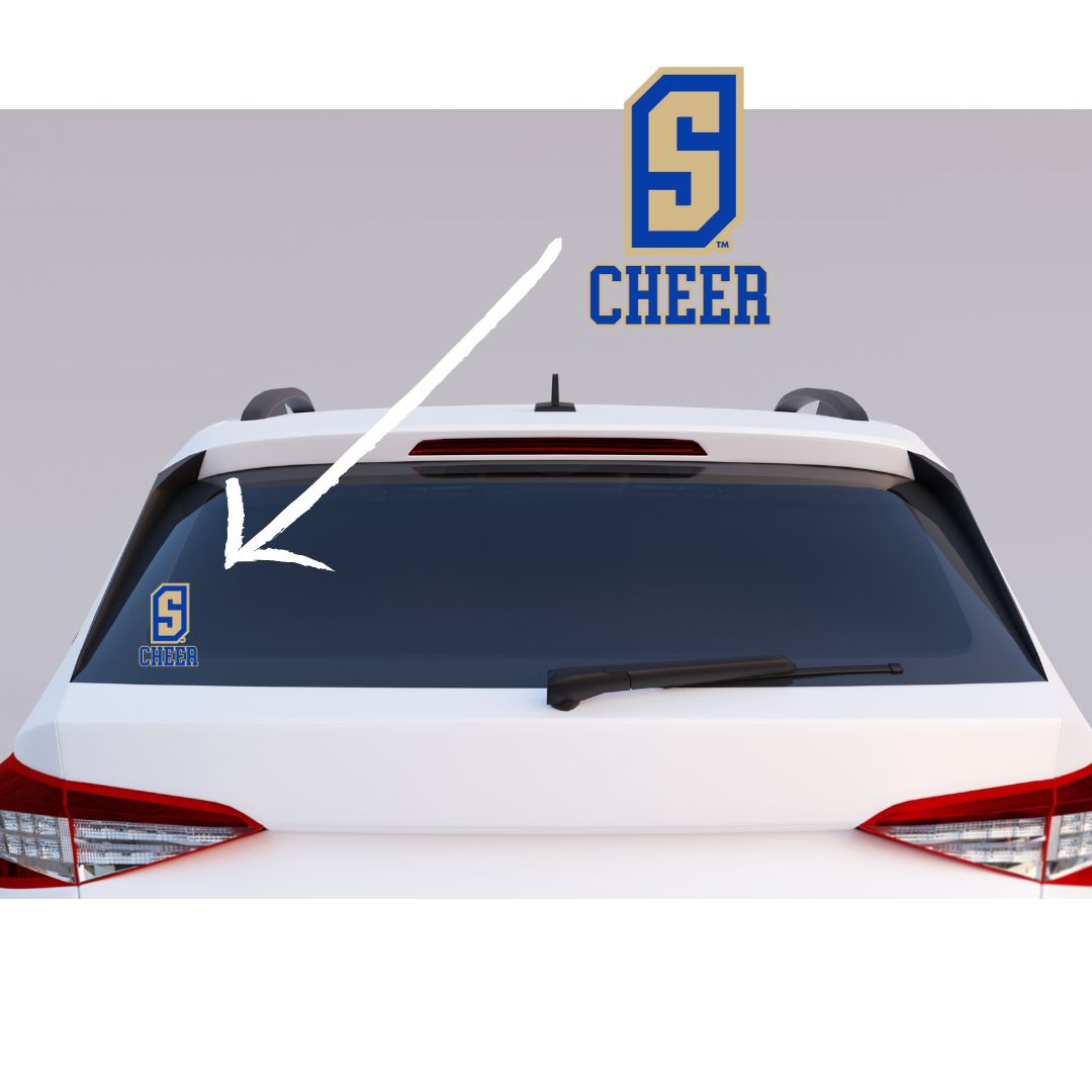Schroeder Cheer Transparent Decal