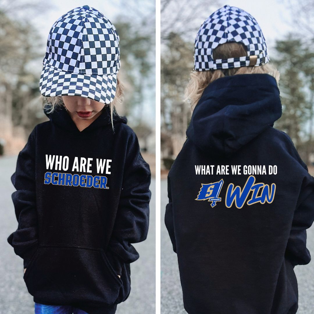 Who Are We? Youth Heavy Blend Hooded Sweatshirt