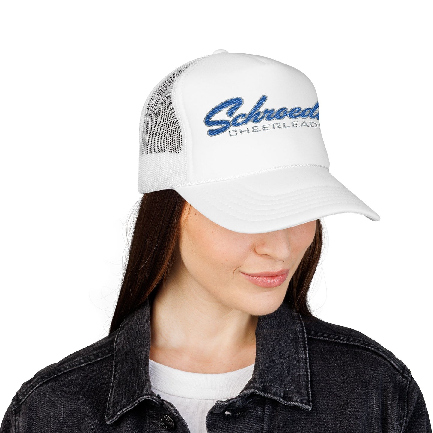 Schroeder Cheerleading Foam Trucker Hat (Embroidery)