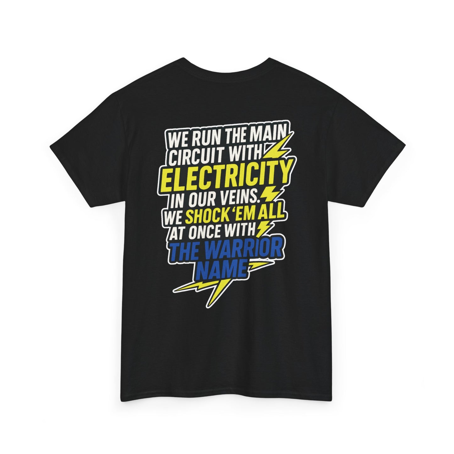 Warriors Varsity Team T-Shirt 2025-2026 Unisex Heavy Cotton Tee