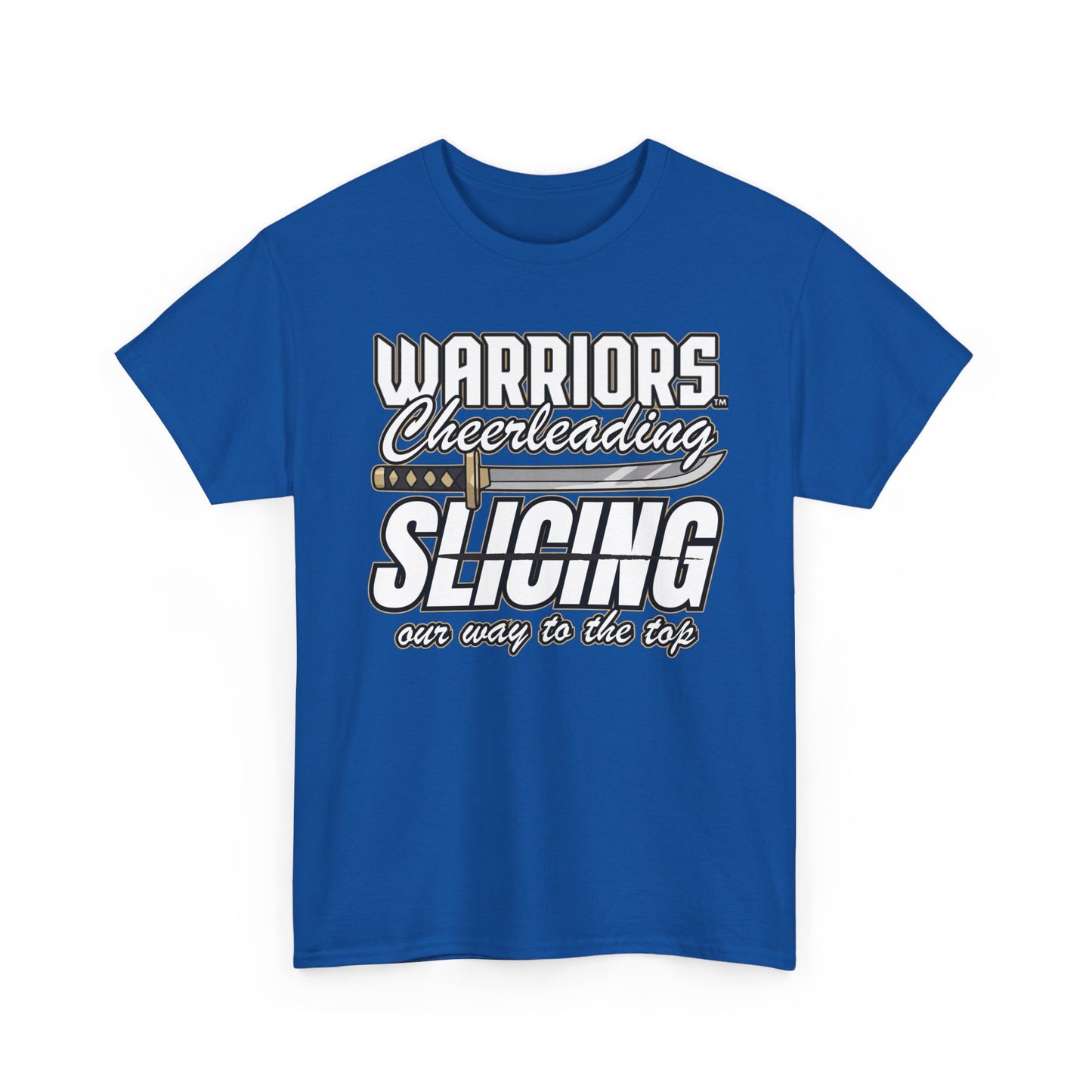 Warriors Program Blue Unisex Heavy Cotton Tee
