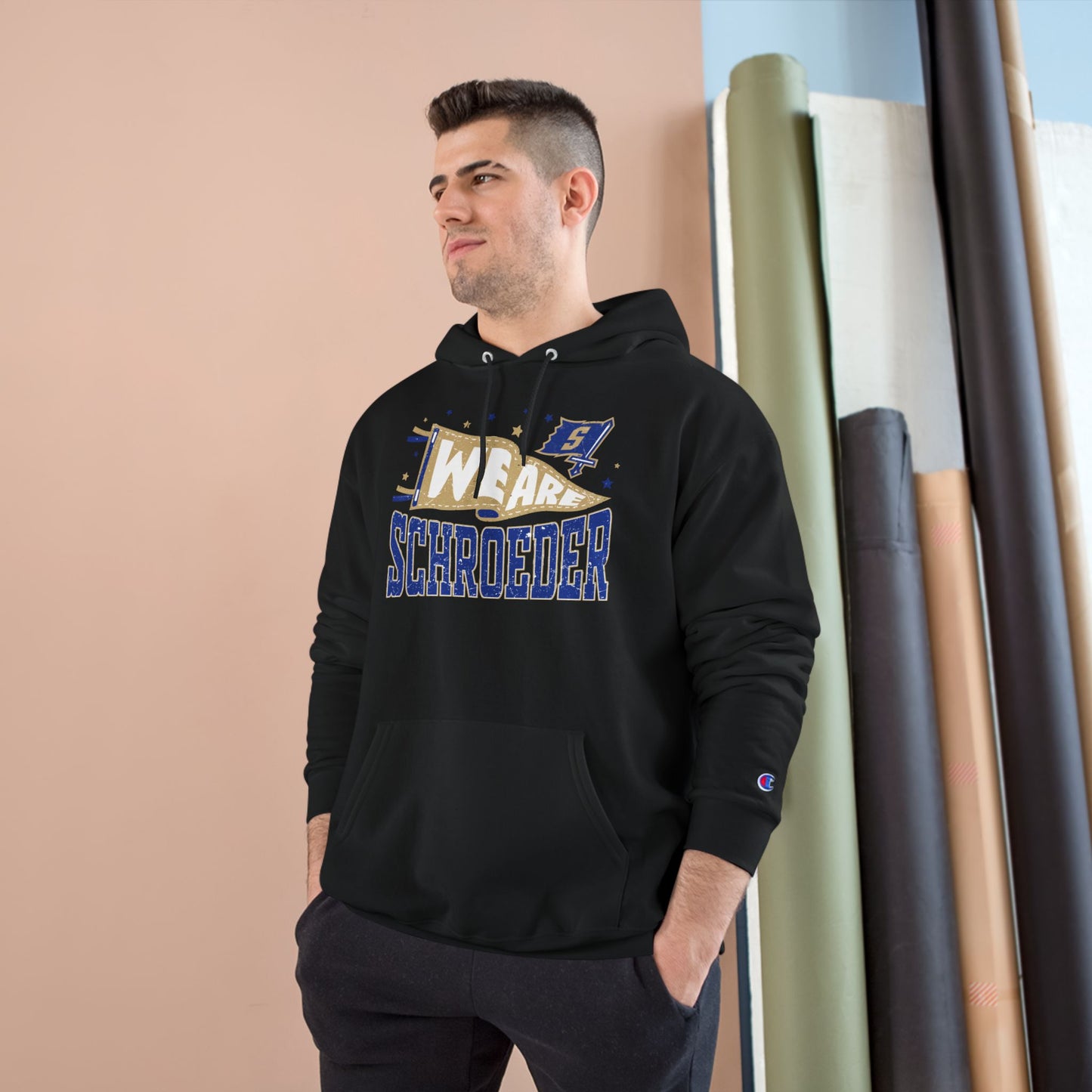 We Are Schroeder Unisex Champion Hoodie