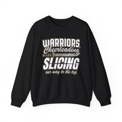 Slicing Our Way to the Top Unisex Heavy Blend™ Crewneck Sweatshirt