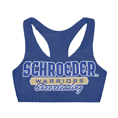 Shroeder Cheer Youth' Double Lined Seamless Sports Bra